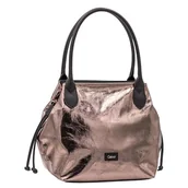 Torebki damskie - Gabor bags Granada Metallic damska torba na ramię torba na ramię zamek błyskawiczny średnia duża szara, szary, m, Nowoczesny - miniaturka - grafika 1