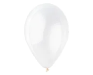 Balony i akcesoria - Gemar Balloons Balony 12" Crystal GEMAR Transparent 100 szt G110/00 - miniaturka - grafika 1
