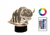 Lampy stojące - Lampka Nocna 3D Led Imię Grawer Appa Aanga Anime - miniaturka - grafika 1