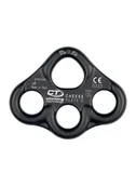 Sprzęt wspinaczkowy - Płytka stanowiskowa Climbing Technology Cheese Plate S - black - miniaturka - grafika 1