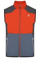 Kurtki męskie - Dare2b męska kurtka kamizelka Aptile II, palony łosoś/Orion szary/niebieski Stellar Blue, L - miniaturka - grafika 1