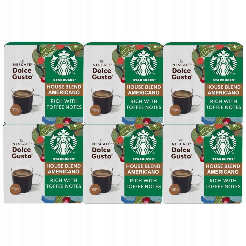 Starbucks Dolce Gusto Americano House Blend 72 szt