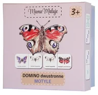 Gry planszowe - Domino dwustronne Motyle - Mama Maluje - miniaturka - grafika 1