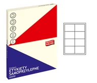 Etykiety samoprzylepne i bloki etykiet - Grand Etykiety uniwersalne 97x67.7/8 białe 100) KA6247 - miniaturka - grafika 1