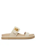 Klapki i japonki damskie - Steve Madden Klapki Take-TWO 11005321 Beżowy - miniaturka - grafika 1