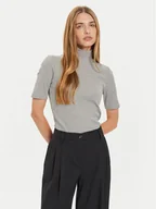Bluzki damskie - Marc O'Polo Golf 408 2037 51329 Szary Slim Fit - miniaturka - grafika 1