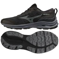 Buty sportowe męskie - Buty do biegania Mizuno Wave Rider GTX M (kolor Czarny, rozmiar 44) - miniaturka - grafika 1