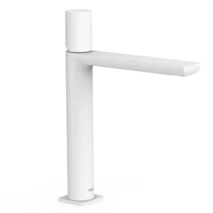 Bateria umywalkowa nablatowa Tres Loft biały mat 20020304BM - Baterie umywalkowe - miniaturka - grafika 1