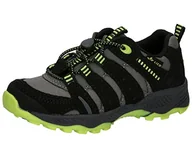 Buty dla chłopców - Lico Fremont dziecięce półbuty trekkingowe uniseks, Szary, czarny, cytrynowy, 29 EU - miniaturka - grafika 1