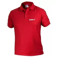 Odzież robocza - Dedra Koszulka polo BH5PC-S Czerwony rozmiar S) - miniaturka - grafika 1