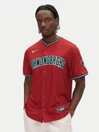 Koszulki męskie - Nike T-Shirt LM25-DKA2-DQS-1U2 Bordowy Regular Fit - miniaturka - grafika 1