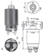 Akcesoria do układu elektrycznego - Włącznik elektromagnetyczny, rozrusznik Magneti Marelli 940113050264 - miniaturka - grafika 1
