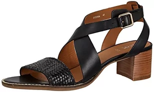 Geox D Sozy Mid, Sandały damskie, czarny, 39.5 EU - Sandały damskie - miniaturka - grafika 1