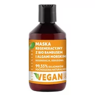 Maski do włosów - BIOELIXIRE BIOELIXIRE VEGAN maska Algi morskie, Bio bambus 300ml - miniaturka - grafika 1