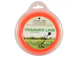 Żyłka Tnąca Trimer Line 2.4X15 001-0004 Profil Kwadratowy - Akcesoria do kos i kosiarek - miniaturka - grafika 1