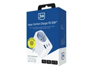 Ładowarki do telefonów - 3MK Comfort Charger GaN 30W QC PD PPS 2C1A1S White - miniaturka - grafika 1