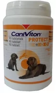 Suplementy i witaminy dla psów - Vetoquinol Caniviton protect - 90 tab. - miniaturka - grafika 1