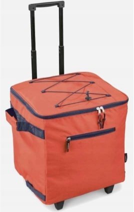 Wózek na zakupy 40 l z funkcją chłodzeni TOPMOVE czerwony maks. 14 kg