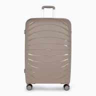 Walizki - Walizka podróżna KADVA Brava 115 l beżowa - miniaturka - grafika 1