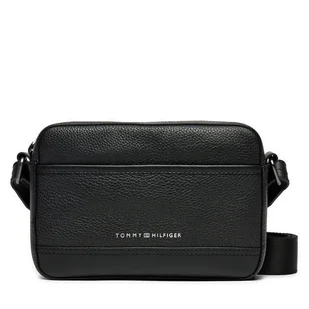 Saszetka Tommy Hilfiger Th Premium Leather AM0AM13148 Czarny - Torby męskie - miniaturka - grafika 1