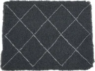 Legowiska dla psów - ZOLUX Posłanie izolujące dry bed z wzorem berberyjskim 75x120 kol. szary - miniaturka - grafika 1