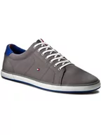 Trampki męskie - Tommy Hilfiger Tenisówki Harlow 1D FM0FM00596 Szary - miniaturka - grafika 1