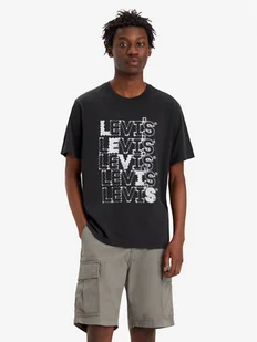Levi's® T-Shirt 16143-1240 Czarny Relaxed Fit - Koszulki męskie - miniaturka - grafika 1