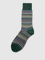 Skarpetki męskie - Skarpety ze wzorem w paski model ‘MICROBLOCK SOCK’ - miniaturka - grafika 1