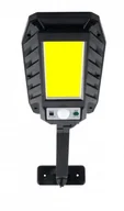 Lampy ogrodowe - Bass Polska Uliczna lampa solarna z czujnikiem ruchu 160W LED COB - miniaturka - grafika 1