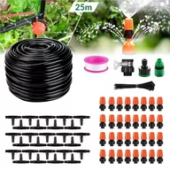 Węże ogrodowe i zraszacze - Kurtyna wodna 25m + adapter z szybkozłączką reduktor do węża - miniaturka - grafika 1