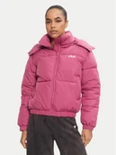 Kurtki damskie - Fila Kurtka zimowa FAW0549 Różowy Regular Fit - miniaturka - grafika 1