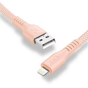 Kable USB - Kabel USBA-Lightning eXc IMMORTAL,2.0m,brzoskwiniowy - miniaturka - grafika 1