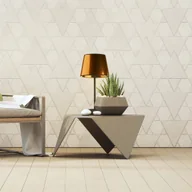 Lampy stojące - Czarno miedziana lampa stołowa do salonu w stylu loft SIENA MIRROR - miniaturka - grafika 1