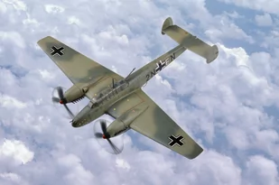 Messerschmitt Bf110 Fighter Hobby Boss - Modele do sklejania - miniaturka - grafika 1