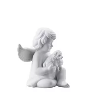 Figurki dekoracyjne - Figurka Anioł z psem, średni 1 - miniaturka - grafika 1