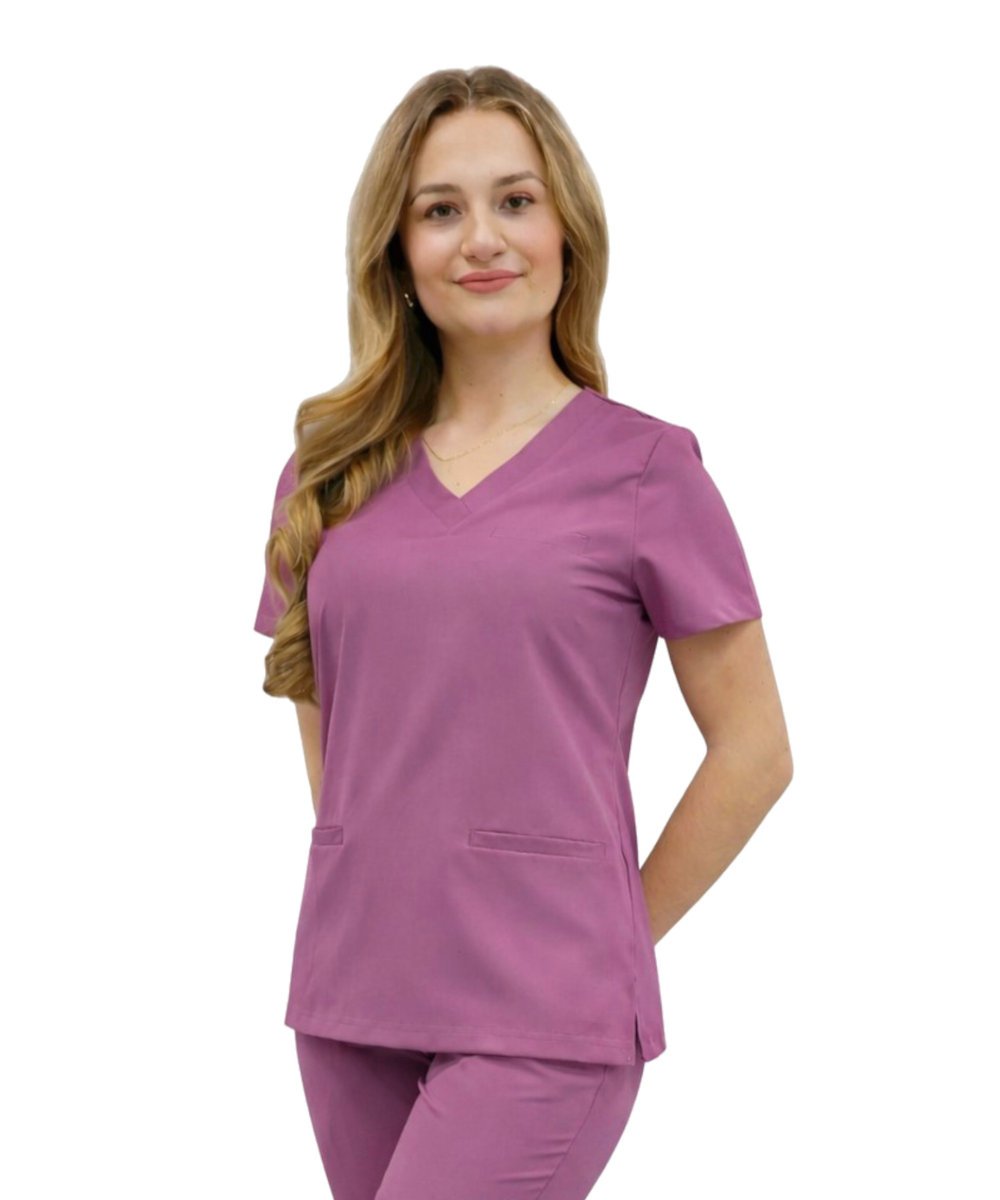 Bluza medyczna winogronowa basic premium roz. XS