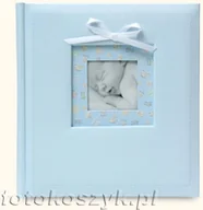 Albumy fotograficzne - Album Coccole Niebieski (tradycyjny 40 kremowych stron) - miniaturka - grafika 1