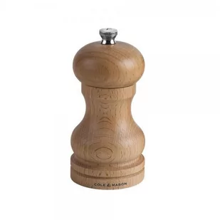 Cole & Mason Młynek do pieprzu Capstan, brązowy, 12 cm - Pojemniki na przyprawy - miniaturka - grafika 1