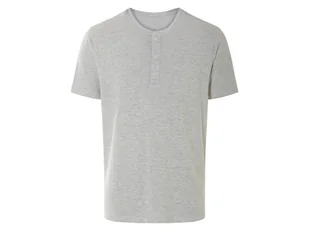 LIVERGY® T-shirt męski z bawełny (Szary, S (44/46)) - Koszulki męskie LIVERGY® T-shirt męski z bawełny (Szary, S (44/46)) - Koszulki męskie - miniaturka - grafika 1