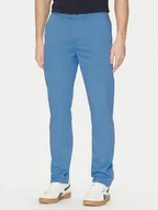 Spodnie męskie - Napapijri Chinosy M-Puyo NP0A4H98 Niebieski Slim Fit - miniaturka - grafika 1