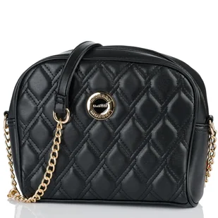 PIKOWANA Torebka Damska LISTONOSZKA crossbody Pojemna chanelka MONNARI - Torebki damskie - miniaturka - grafika 1
