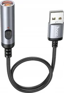 Akcesoria podróżnicze - HOCO Adapter Zapalniczki Na Złącze USB A UA30 0,3 M Czarny - miniaturka - grafika 1