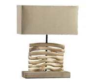 Lampy stojące - ONLI - Lampa stołowa MARICA 1xE27/22W/230V beżowa - miniaturka - grafika 1