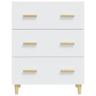 Lumarko Komoda, biała, 70x34x90 cm, materiał drewnopochodny - Komody - miniaturka - grafika 4