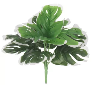 SZTUCZNE KWIATY LIŚCIE MONSTERY MONSTERA BUKIET - Sztuczne kwiaty - miniaturka - grafika 1