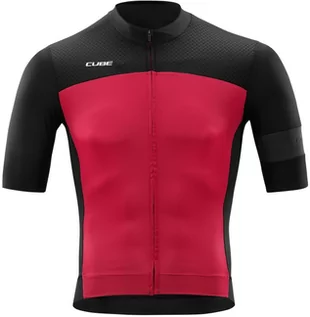 Koszulki rowerowe - Cube Blackline Koszulka z krótkim rękawem Mężczyźni, czerwony/czarny XL 2022 Koszulki kolarskie - grafika 1