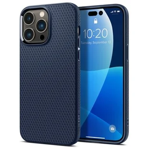 Etui SPIGEN Liquid Air do Apple iPhone 14 Pro Niebieski - Etui i futerały do telefonów Etui SPIGEN Liquid Air do Apple iPhone 14 Pro Niebieski - Etui i futerały do telefonów - miniaturka - grafika 1