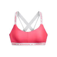 Biustonosze - Damski Stanik sportowy UNDER ARMOUR UA CROSSBACK LOW 1361033-683 – Różowy - miniaturka - grafika 1