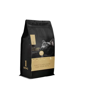 1DOG ADULT SMALL 2KG LUMB DUCK JAGNIĘCINA KACZKA BEZ ZBÓŻ - Sucha karma dla psów - miniaturka - grafika 1
