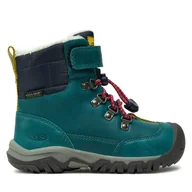 Buty dla chłopców - Śniegowce Keen Kanibou Waterproof Winter Boot 1028085 Zielony - miniaturka - grafika 1